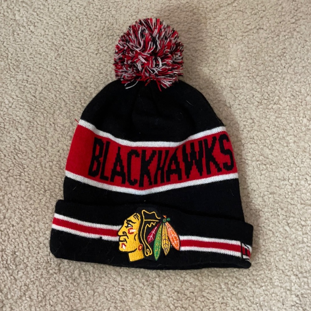 Blackhawks beanie